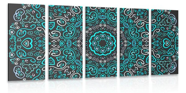 5-dijelna slika Mandala ljubavi