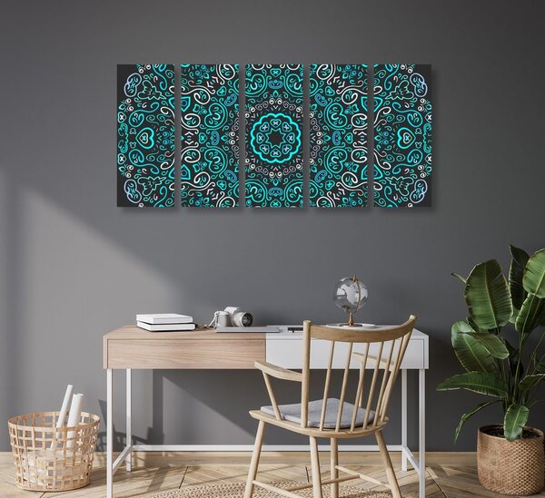 5-dijelna slika Mandala ljubavi