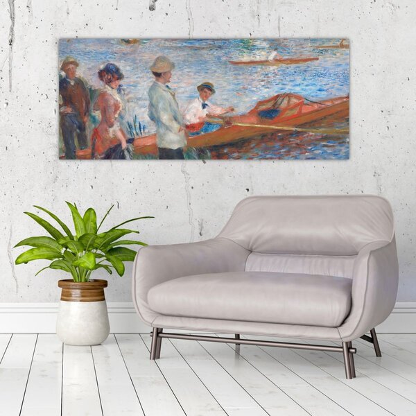 Slika - Auguste Renoir, Oarsmen at Chatou, reprodukcije (120x50 cm)