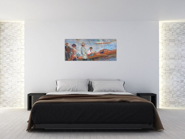 Slika - Auguste Renoir, Oarsmen at Chatou, reprodukcije (120x50 cm)