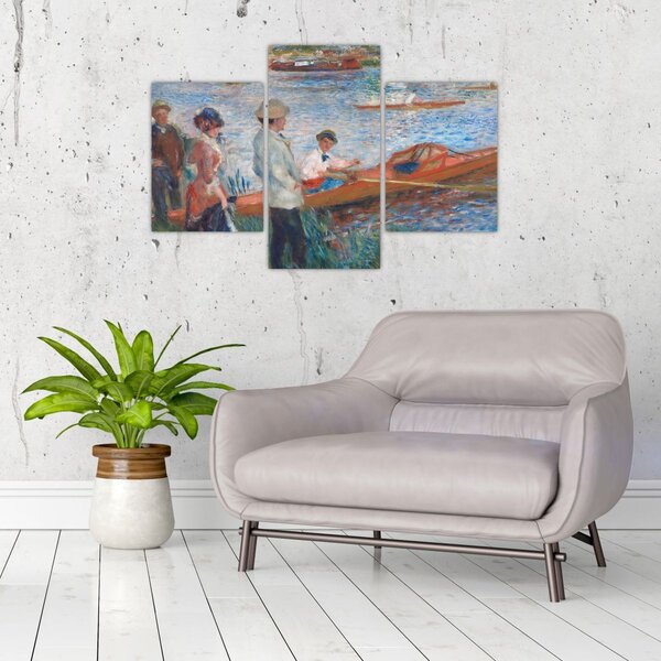 Slika - Auguste Renoir, Oarsmen at Chatou, reprodukcije (90x60 cm)