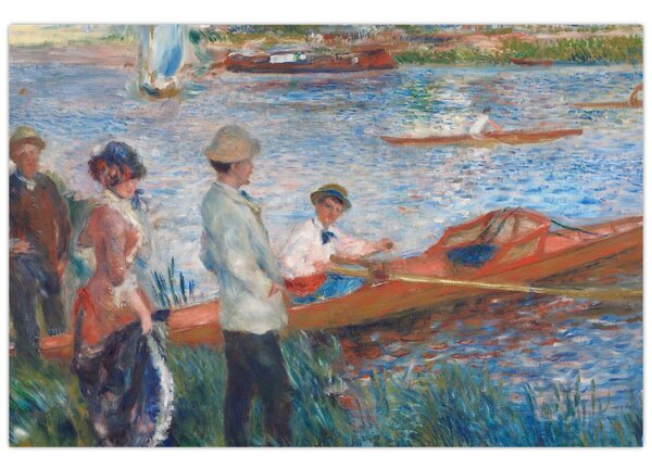 Slika - Auguste Renoir, Oarsmen at Chatou, reprodukcije (90x60 cm)