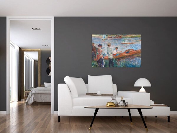 Slika - Auguste Renoir, Oarsmen at Chatou, reprodukcije (90x60 cm)