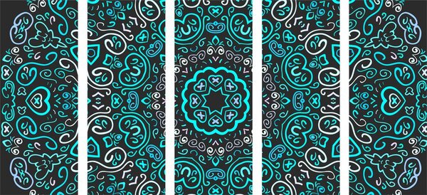 5-dijelna slika Mandala ljubavi