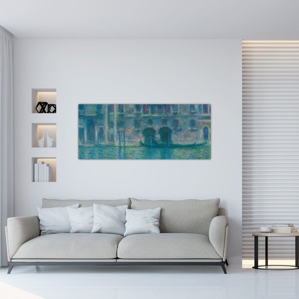 Slika - Claude Monet, Palazzo da Mula, Venice, reprodukcije (120x50 cm)