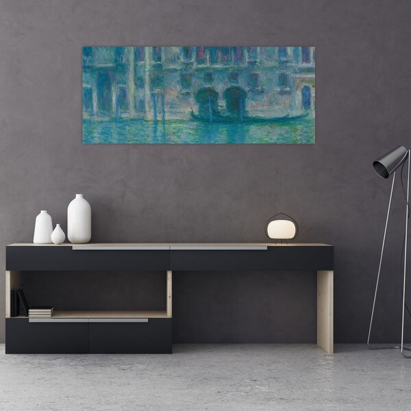 Slika - Claude Monet, Palazzo da Mula, Venice, reprodukcije (120x50 cm)