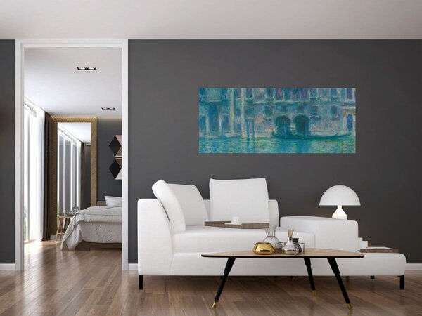 Slika - Claude Monet, Palazzo da Mula, Venice, reprodukcije (120x50 cm)