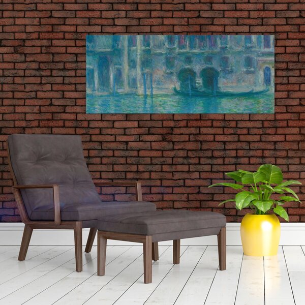 Slika - Claude Monet, Palazzo da Mula, Venice, reprodukcije (120x50 cm)