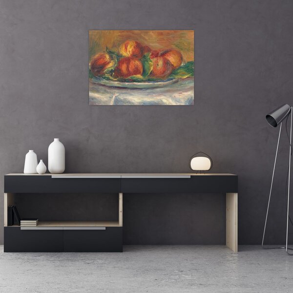 Slika - Auguste Renoir, Peaches on a Plate, reprodukcije (70x50 cm)