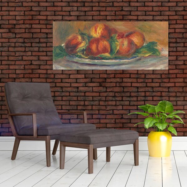 Slika - Auguste Renoir, Peaches on a Plate, reprodukcije (120x50 cm)