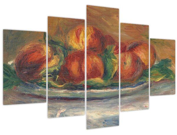 Slika - Auguste Renoir, Peaches on a Plate, reprodukcije (150x105 cm)