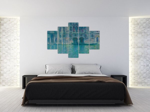 Slika - Claude Monet, Palazzo da Mula, Venice, reprodukcije (150x105 cm)