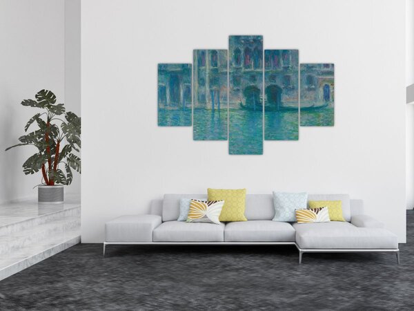 Slika - Claude Monet, Palazzo da Mula, Venice, reprodukcije (150x105 cm)