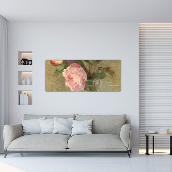 Slika - Berthe Morisot, Peonies, reprodukcije (120x50 cm)