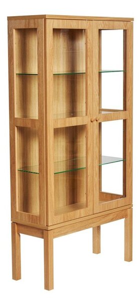 Vitrina u hrastovom dekoru Woodman AbbeyWood