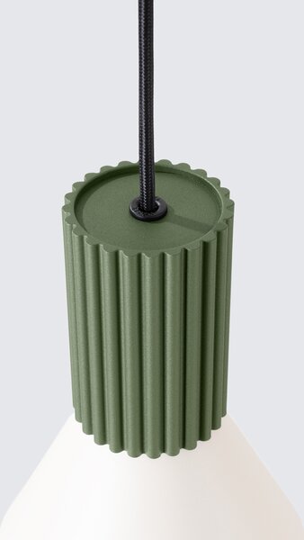 Visilica ESTRIA 1 bež/maslinasto zelena