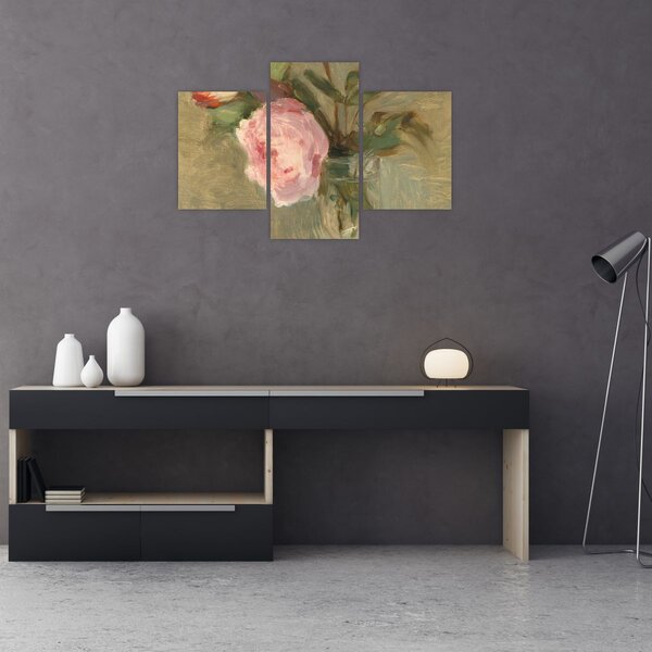 Slika - Berthe Morisot, Peonies, reprodukcije (90x60 cm)