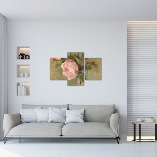 Slika - Berthe Morisot, Peonies, reprodukcije (90x60 cm)