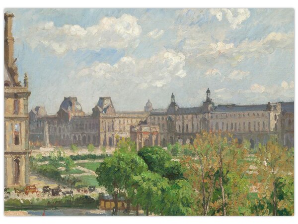 Slika - Camille Pissarro, Place du Carrousel, Paris, reprodukcije (70x50 cm)