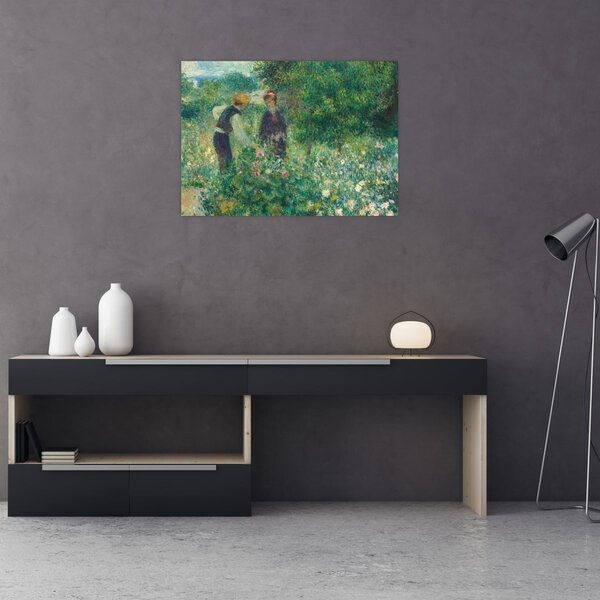Slika - Auguste Renoir, Picking Flowers, reprodukcije (70x50 cm)