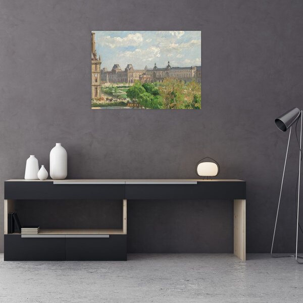 Slika - Camille Pissarro, Place du Carrousel, Paris, reprodukcije (70x50 cm)
