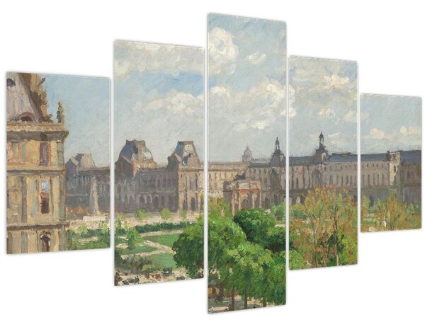 Slika - Camille Pissarro, Place du Carrousel, Paris, reprodukcije (150x105 cm)