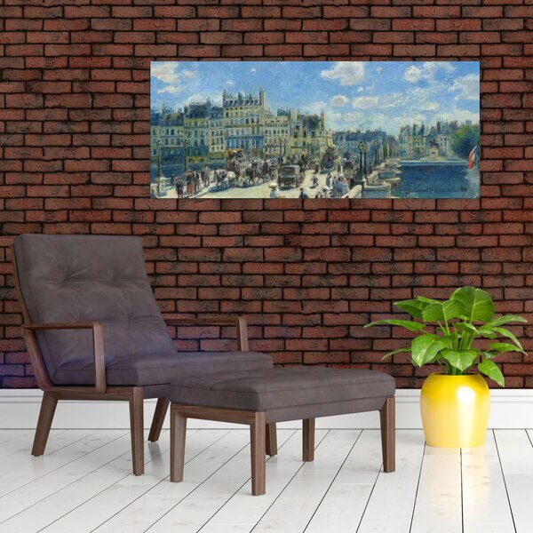 Slika - Auguste Renoir, Pont Neuf, Paris, reprodukcije (120x50 cm)