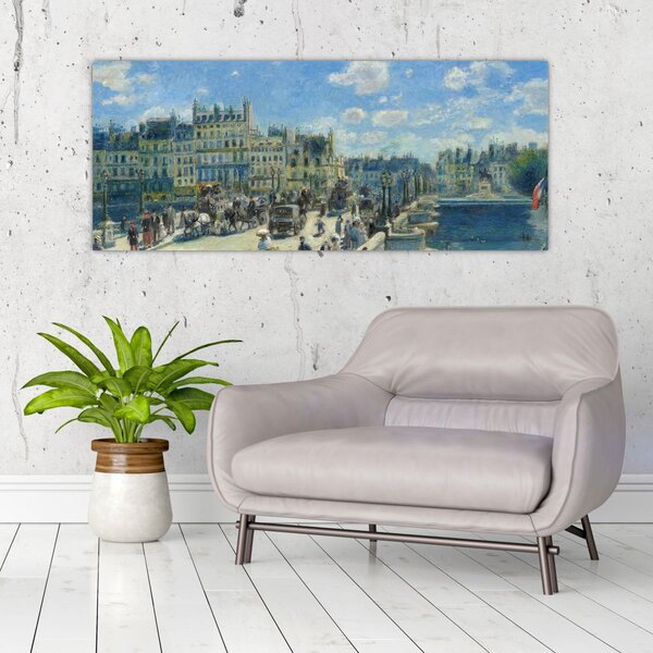 Slika - Auguste Renoir, Pont Neuf, Paris, reprodukcije (120x50 cm)