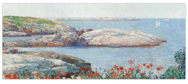 Slika - Childe Hassam, Poppies, Isles of Shoals, reprodukcije (120x50 cm)