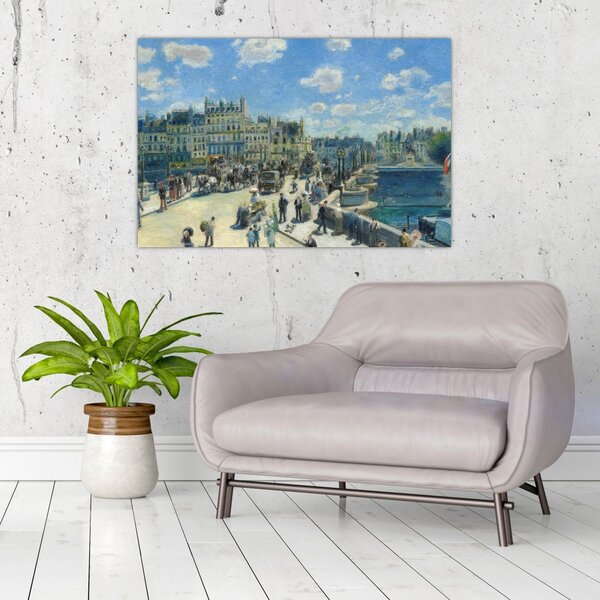 Slika - Auguste Renoir, Pont Neuf, Paris, reprodukcije (90x60 cm)