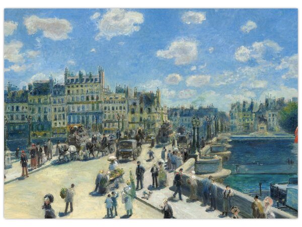 Slika - Auguste Renoir, Pont Neuf, Paris, reprodukcije (70x50 cm)