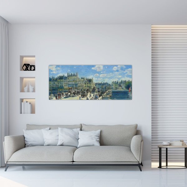 Slika - Auguste Renoir, Pont Neuf, Paris, reprodukcije (120x50 cm)