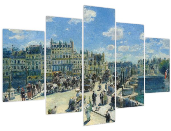 Slika - Auguste Renoir, Pont Neuf, Paris, reprodukcije (150x105 cm)