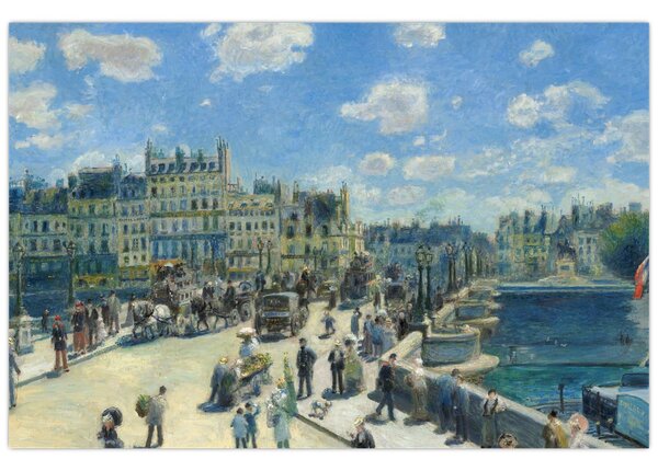 Slika - Auguste Renoir, Pont Neuf, Paris, reprodukcije (90x60 cm)
