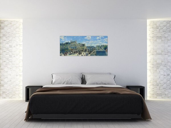 Slika - Auguste Renoir, Pont Neuf, Paris, reprodukcije (120x50 cm)