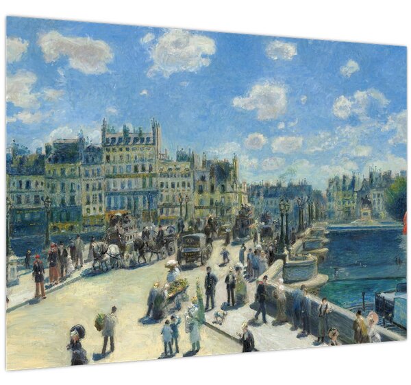 Slika - Auguste Renoir, Pont Neuf, Paris, reprodukcije (70x50 cm)