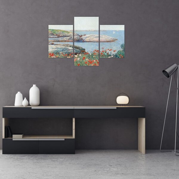 Slika - Childe Hassam, Poppies, Isles of Shoals, reprodukcije (90x60 cm)