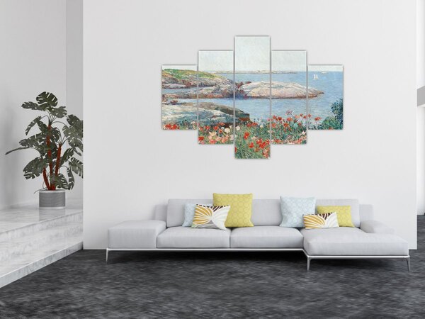 Slika - Childe Hassam, Poppies, Isles of Shoals, reprodukcije (150x105 cm)
