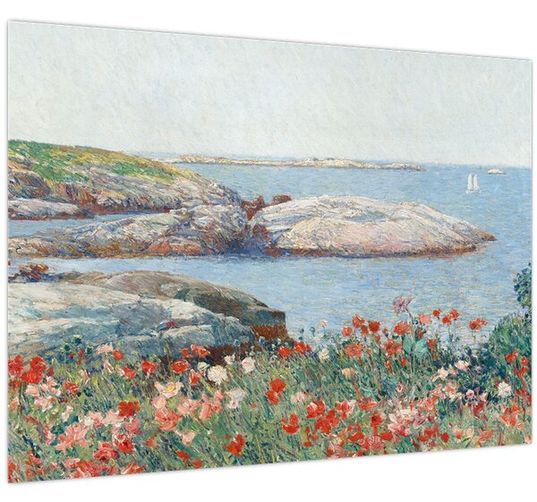 Slika - Childe Hassam, Poppies, Isles of Shoals, reprodukcije (70x50 cm)