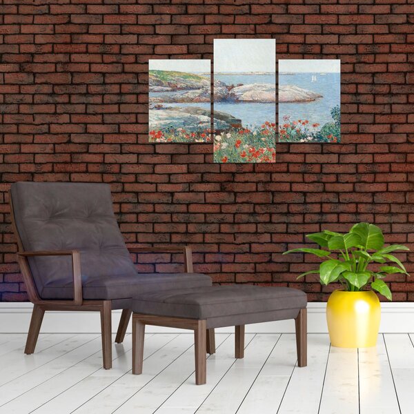 Slika - Childe Hassam, Poppies, Isles of Shoals, reprodukcije (90x60 cm)