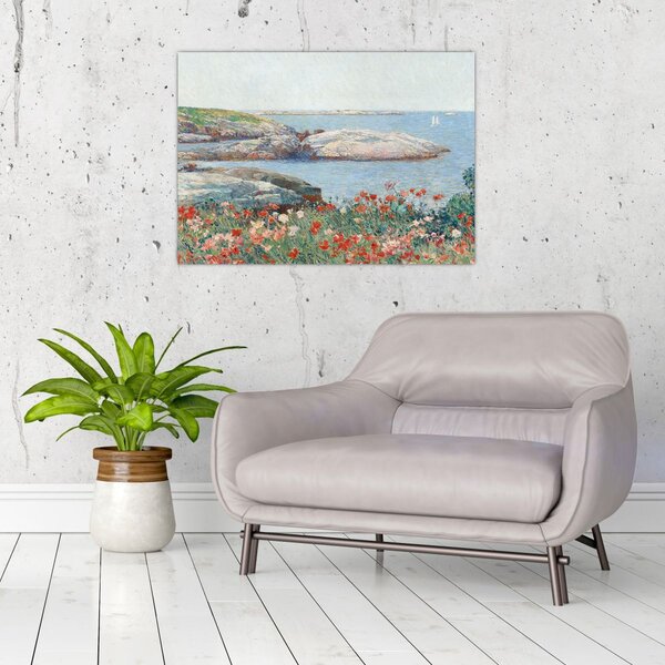 Slika - Childe Hassam, Poppies, Isles of Shoals, reprodukcije (70x50 cm)