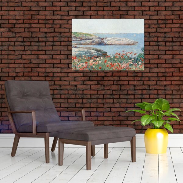 Slika - Childe Hassam, Poppies, Isles of Shoals, reprodukcije (70x50 cm)