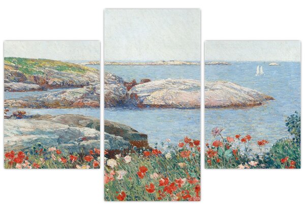Slika - Childe Hassam, Poppies, Isles of Shoals, reprodukcije (90x60 cm)
