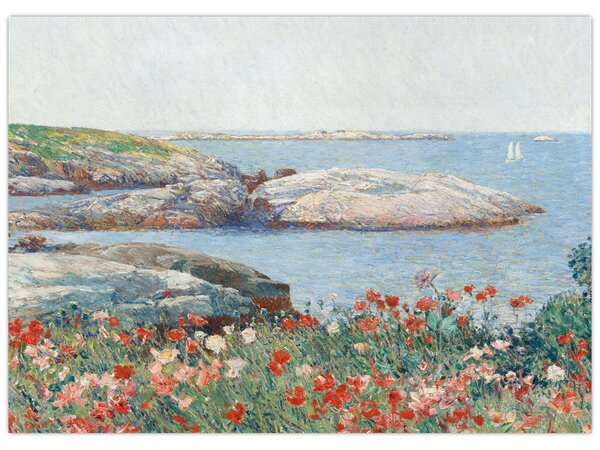 Slika - Childe Hassam, Poppies, Isles of Shoals, reprodukcije (70x50 cm)
