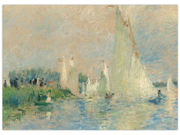 Slika - Auguste Renoir, Regatta at Argenteuil, reprodukcije (70x50 cm)