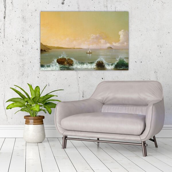 Slika - Martin Johnson Heade, Rio de Janeiro Bay, reprodukcije (90x60 cm)