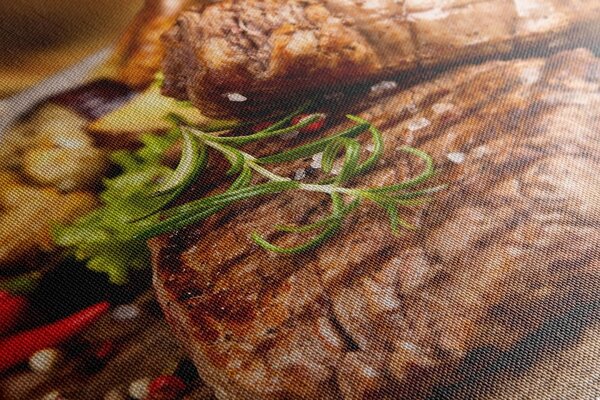 Slika goveđi steak na žaru
