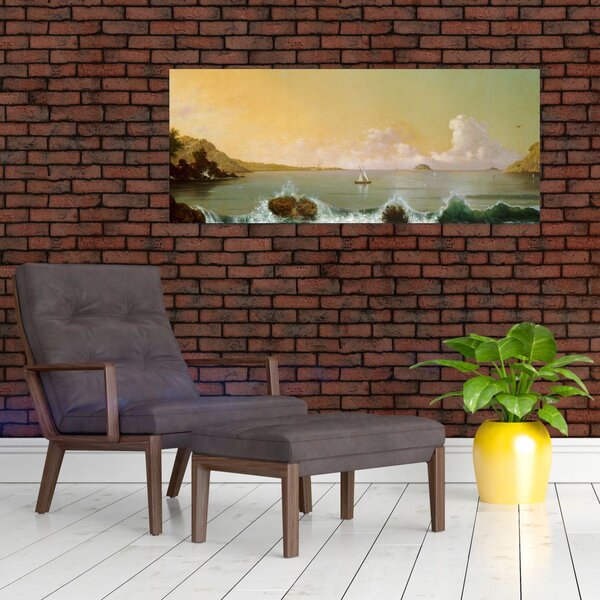 Slika - Martin Johnson Heade, Rio de Janeiro Bay, reprodukcije (120x50 cm)