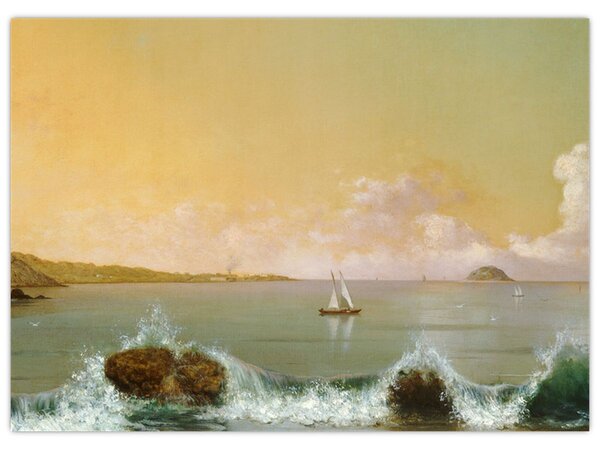 Slika - Martin Johnson Heade, Rio de Janeiro Bay, reprodukcije (70x50 cm)