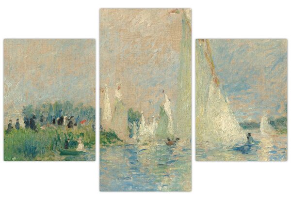 Slika - Auguste Renoir, Regatta at Argenteuil, reprodukcije (90x60 cm)